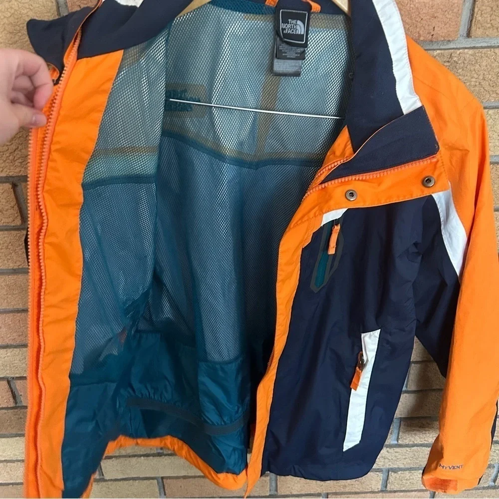 The North Face Boundary Tri Climate Ski Jacket (Outer Only) Orange Boy’s Size L